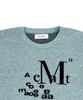 MUCENT Mobius Lettering Logo Lambswool Jacquard Knit Unisex (2 Colors)