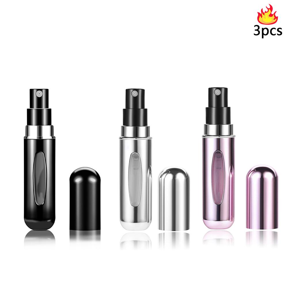 5ml Bottom Charge Perfume Refillable Bottle Liquid Container For Cosmetics Spray Bottling DispenserPressHead Portable Travel liu