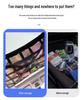 Car Roof Storage Mesh Pocket with Cross Direct Buckle - Dual Use Net for Car Roof Storage