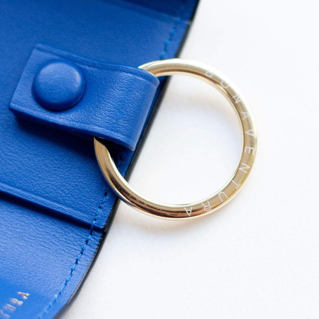 BONAVENTURA Slim Key Case [Greige X Yellow] BKCT1-GGYE