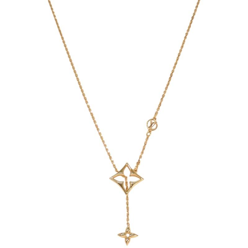 LOUIS VUITTON  M01234 Necklace gold metal Women