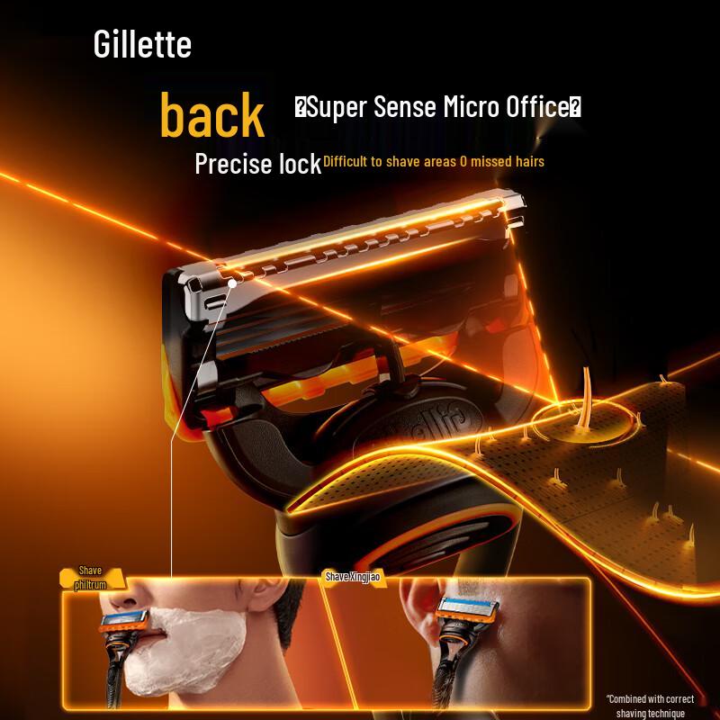 Compatible 5-Blade Razor Blade Refills for Fusion 5