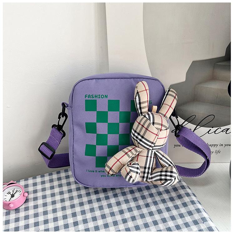 Cute Small Bag 2025 Trendy New Girl Student Mobile Phone Bag Leisure Travel Change Storage Messenger Bag