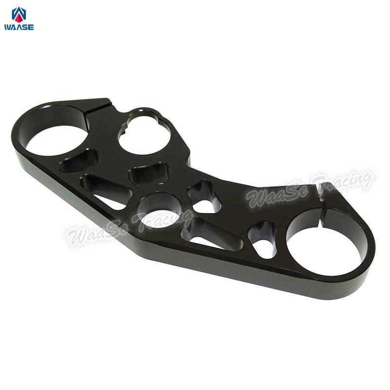 waase 51311-01H00 Front Fork Lowering Triple Tree Upper Top Clamp Yoke For SUZUKI GSXR600 GSXR750 K6 2006 2007 2008 2009 2010