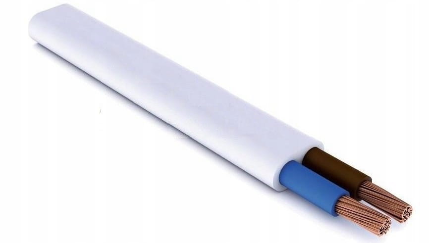 Electrical cable 2x1 10m OMYP tire residential