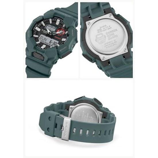 Casio Wristwatch G-Shock Domestic Genuine Product Long-life Battery Biomass Plastic Used GA-010-2AJF Mens Blue-green