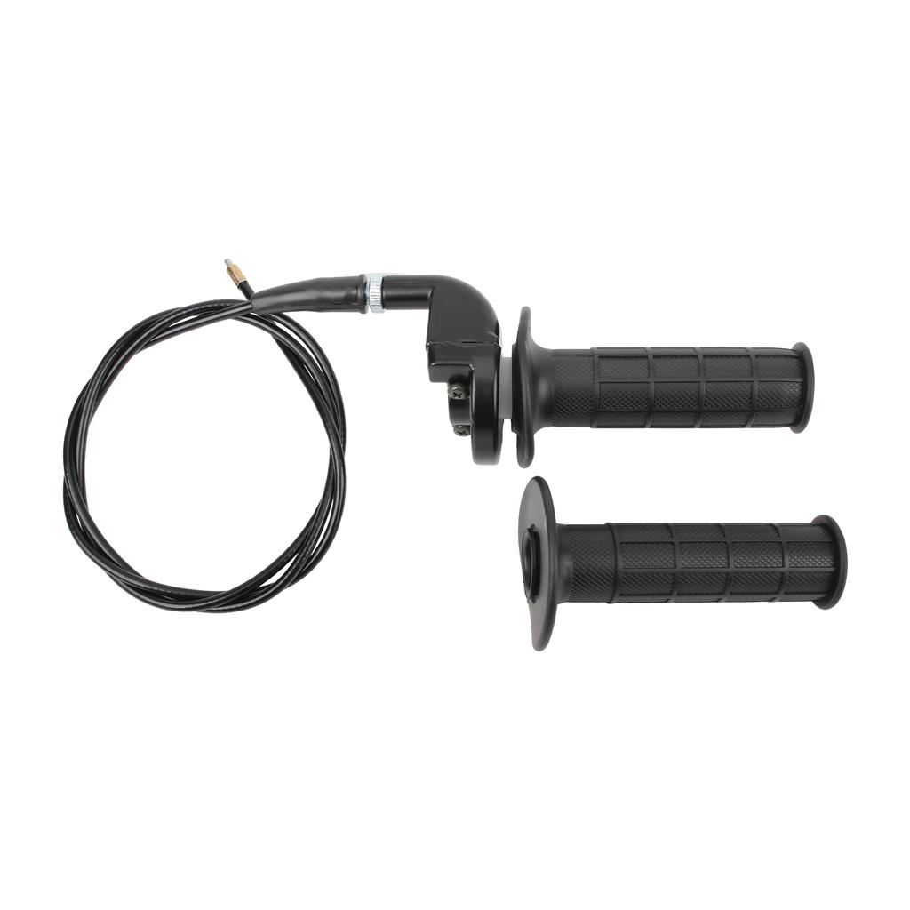 7/8" 22mm Motocross Grips Hand Grip With 1270mm Throttle Twist Cable Enduro ATV Quad Pit Dirt Bike Accessories Motorcycle Racing