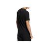 Adidas Neo Sports Lifestyle Series Letter Print Casual Short Sleeve T-Shirt Men Tops Black H55283