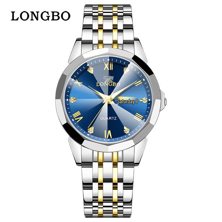 Longbo Men s Waterproof Quartz Casual Watch