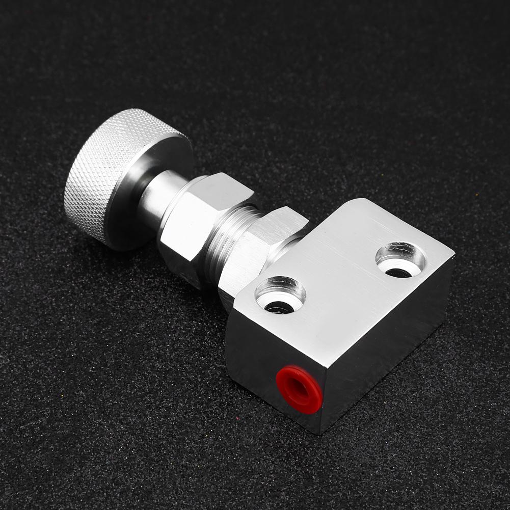 Screw Type Aluminum Brake Proportion Valve Adjustable Prop Brake Bias Adjuster for Racing Car
