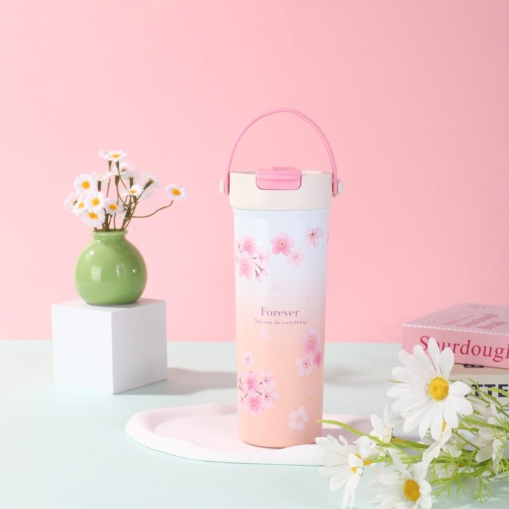 Leak-proof Cartoon Insulated Cup 316 Stainless Steel Coffee Mug Fashionable Water Cup