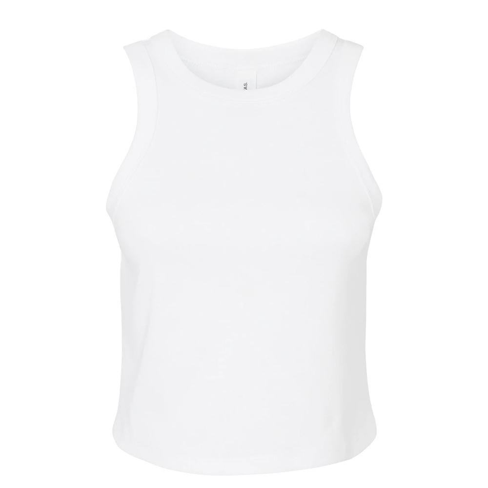 Bella + Canvas Womens/Ladies Micro-Rib Racer Tank Top