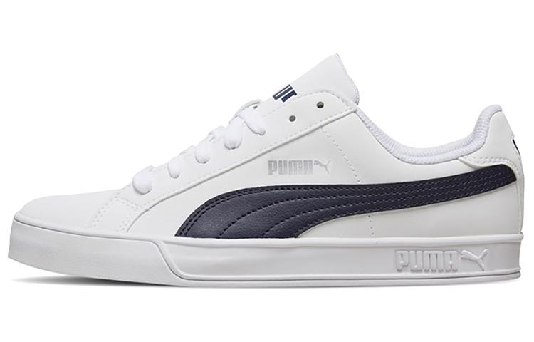 PUMA Smash Vulc White/Blue 359622-10 37