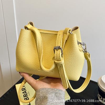 Korean Version of Fashion Bucket Bag 2025 New Trend Versatile Women Crossbody Niche Popular Super Fire Shoulder Bag