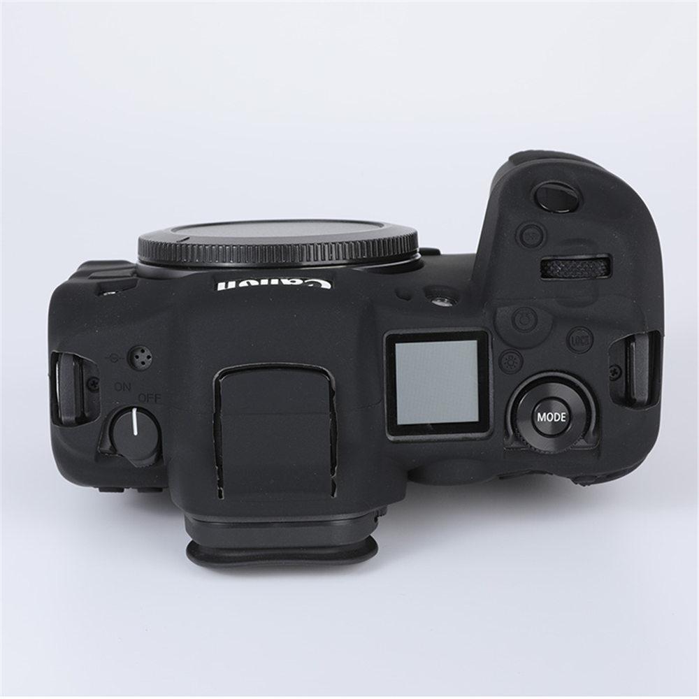 R5 Soft Silicone Case Armor Camera Body Cover Skin for Canon EOS R5 EOSR5 Digital Cameras