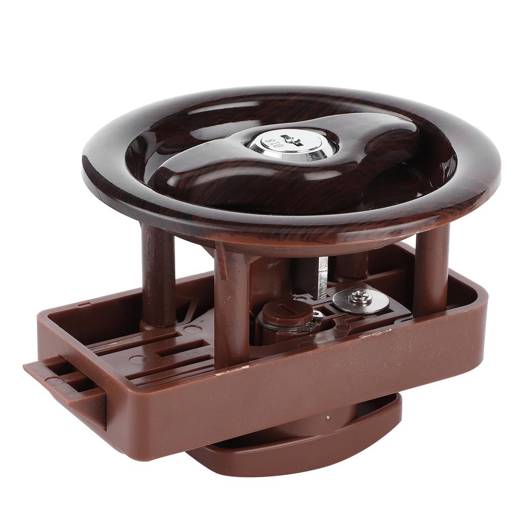 RV Toilet Bathroom Door Lock with 2 Key for Caravan Motorhome Yacht Trailer Car Accessories