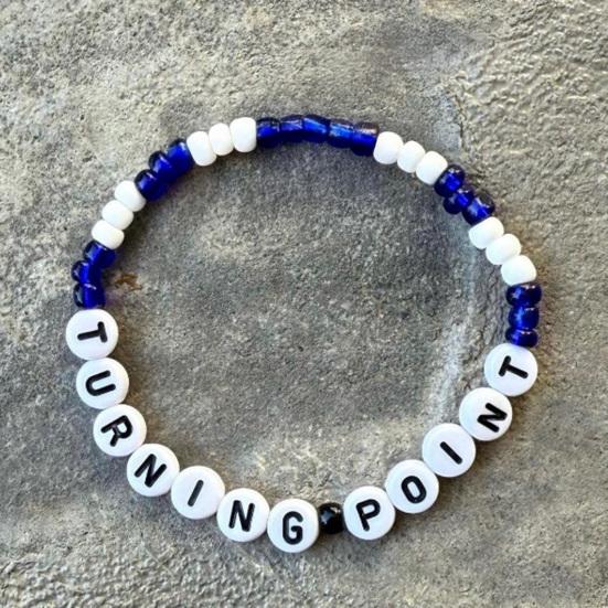 Freedom Bracelets Beaded Memorial Wristband Elastic Turning Point Patriotic Bracelets for Men Women Kids Commemorative Events