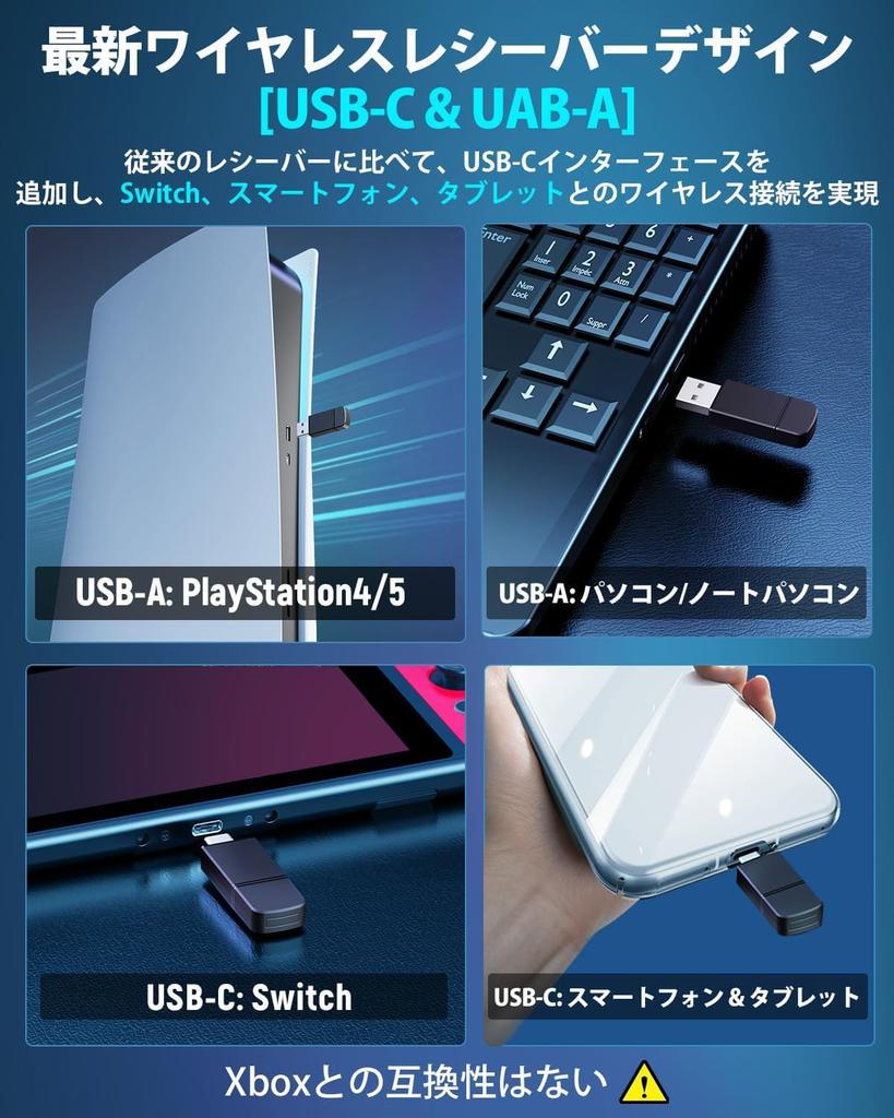 Tatybo WT5 Weißes Kabelloses Gaming-Headset mit Leichtem Ohr 30 Stunden Kontinuierlich RGB Kompatibel mit und Smartphones Mikrofon, 7.1 Kanal,