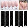1860Pcs Nails Sticker Stencil Tips Guide French Manicure Nail Art Decals Form Fringe DIY French Tip Nail Stickers Beauty Tools