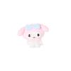 Sanrio Characters Round Shoulder Polyester 2 Stuffed H X 25cm W X 9cm D Bag, Check, Pockets, Animals, 17.5cm (My Melody)