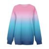 Women's Autumn And Winter Round Neck Long Sleeve Top Printed Casual Sweatshirt