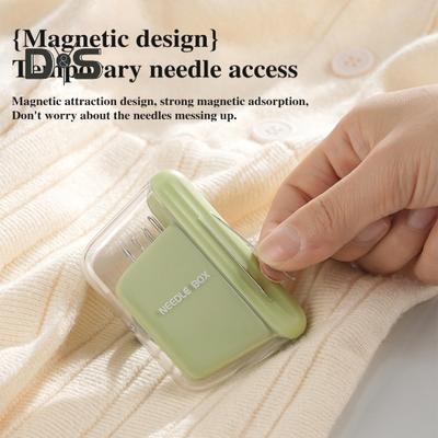 Magnetic Needle Case Sewing Needle Holder Large Capacity Lightweight Easy To Carry Embroidery Needle Organizer Storage Box for Sewing Art Crafts