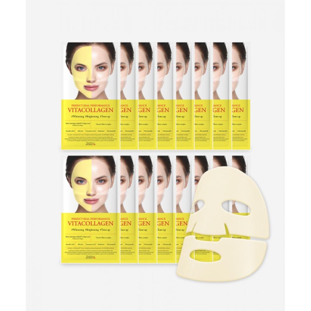 Dermafix Perfect Real Performance Vita Collagen Mask 16 Sheets NONE