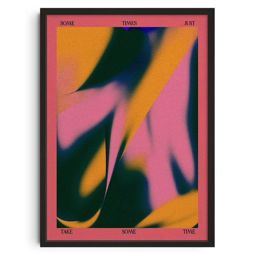 Abstract Canvas Print Mid Century Wall Art Vintage Classic Posters Retro Canvas Painting for Living Room Bedroom Home Decor
