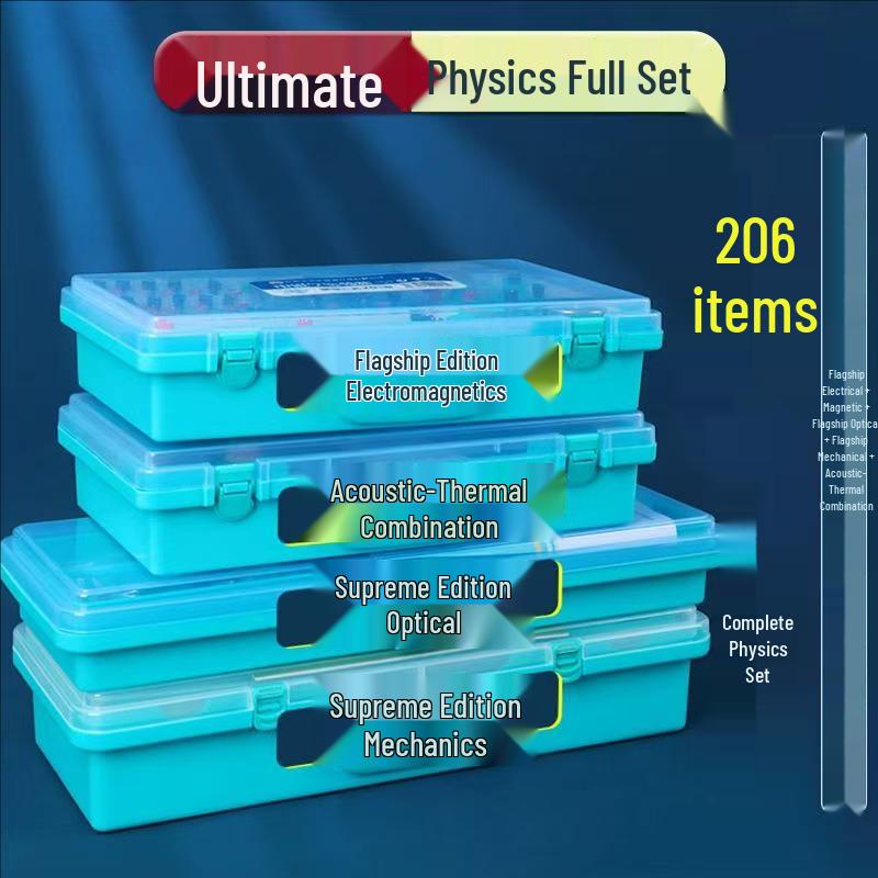 Junior High Physics Experiment Kit: Electromagnetism, Optics, Mechanics, Thermodynamics