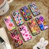 Gummy Aesthetic Phone Case For iPhone 17,16,15,14,13,12,11 Plus,Pro Max,XS,Soft Silicone Black Cover