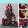 Luxury Hand-sewn Christmas Stockings With Unique Letter Design For Family
