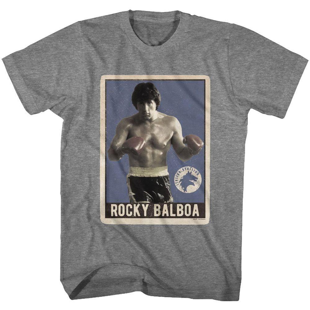 Rocky Trading Card Movie Shirt S