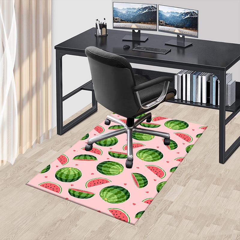 1PC Watermelon Heart Extra Large Non Slip Floor carpet, Office, family, Studio   Large Area Rug Indoor Rugs, Bold Statement Piece