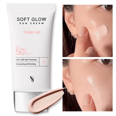 NUMER OSIEM Soft Glow Tone-Up Sun Cream SPF50+ PA++++ Radiant glow, 50 ml, 1 jednostka