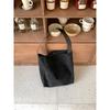 Suede Retro Commuter Tote Bag Women's Logo Autumn and Winter Shoulder Bag Women's Versatile Large-capacity Plush Bag