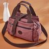 Kvinnor Canvas Bag Handväskor för kvinnor Shoulder Messenger Crossbody Tote Arbetsväskor med stor kapacitet