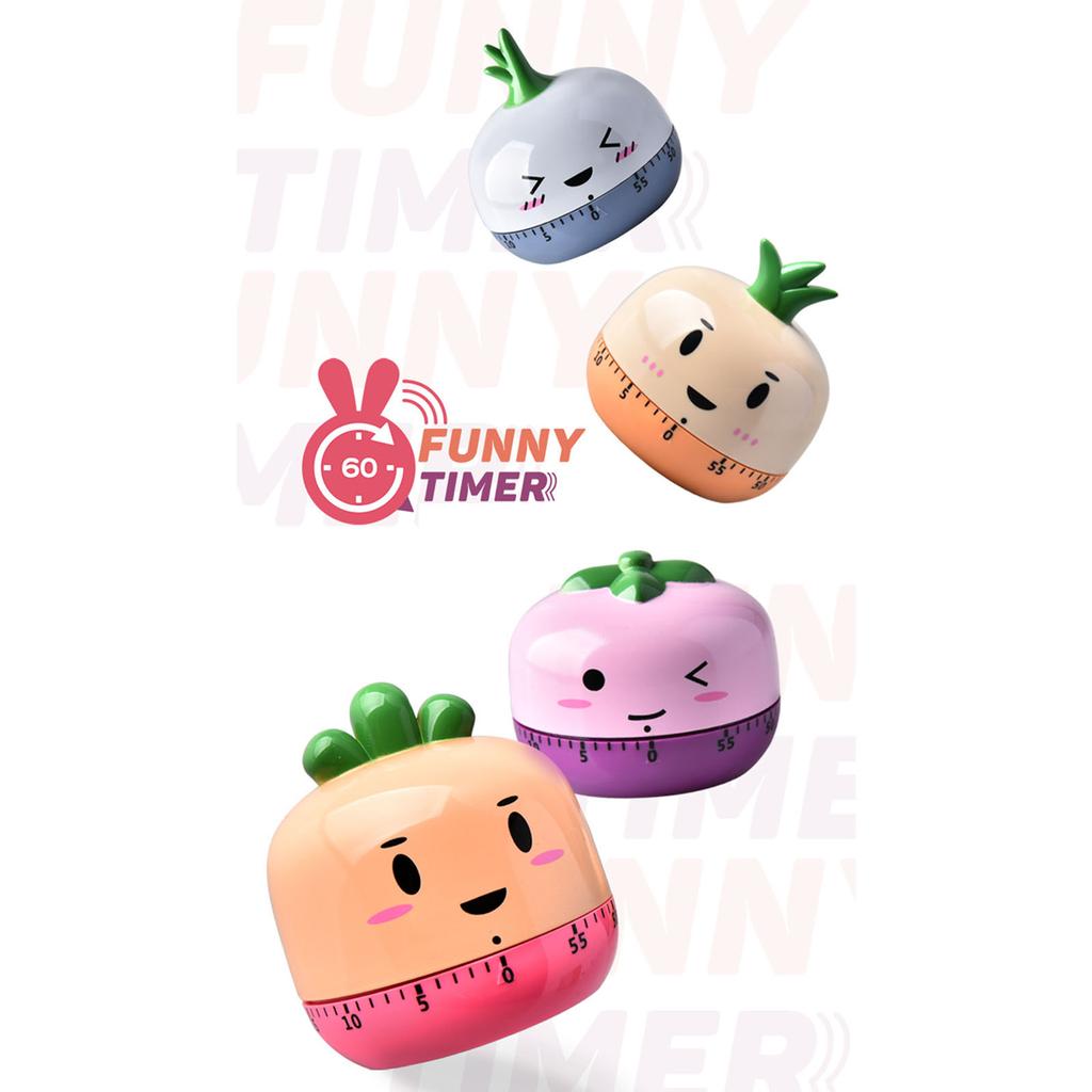 Animal Shape Reminder Loud Ring Mechanical Timer New Year Gift Kid Kitchen Cute Party Timer for Cooking Reading Sport