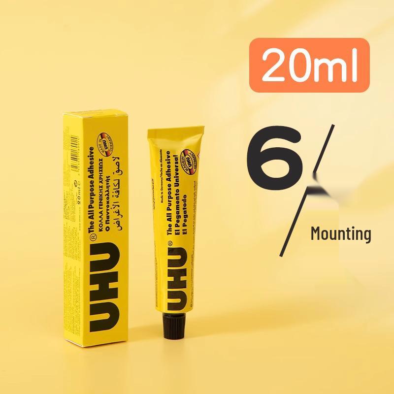 UHU Super Glue - Strong Adhesive for Handcrafts, Woodworking, and Shoe Repair.