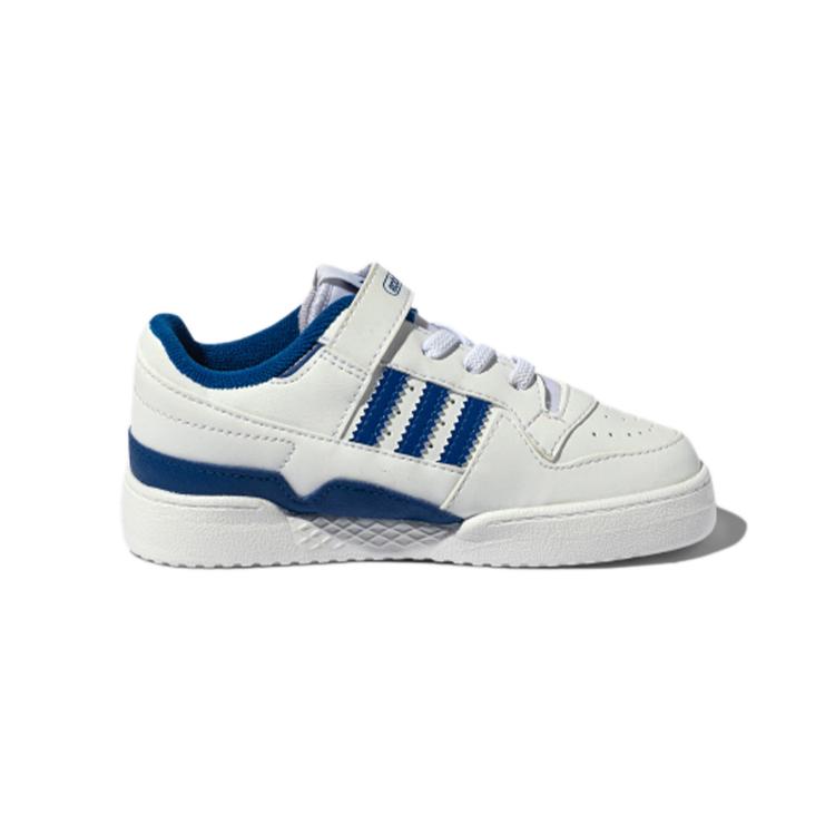 adidas Originals FORUM Low I Low Top Toddler Shoes White Blue Infant And Toddler FY7986