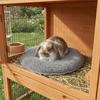 Round Rabbit Nest Mat Warm Hamster Sleeping Bed Pet Cushion Guinea Pig Bed  for Guinea Pig Rabbit