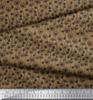 Soimoi Japan Crepe Satin Fabric Artistic Floral Decor Fabric Printed Metre 42 Inch
