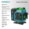 Yofidra 16 Lines 4D Laser Level Automatic 360 Horizontal Vertical Self-leveling Ultra Powerful Green Beam For 18V Battery