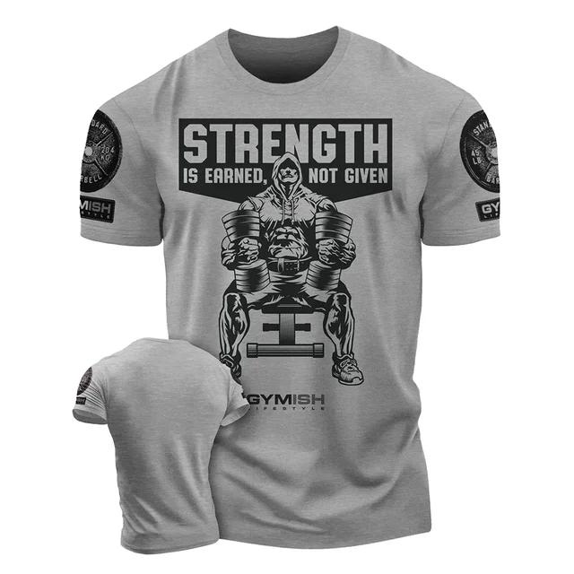 2025 3D Men's Printed Training T-shirt, Fashionable and Fun Fitness Short Sleeved T-shirt, Elastic and Breathable Top