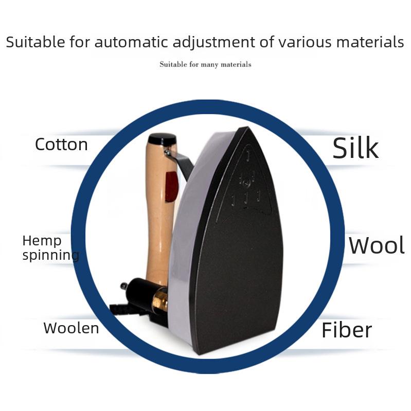 Red Heart 1200W Industrial Steam Iron for Clothing and Dry Cleaning