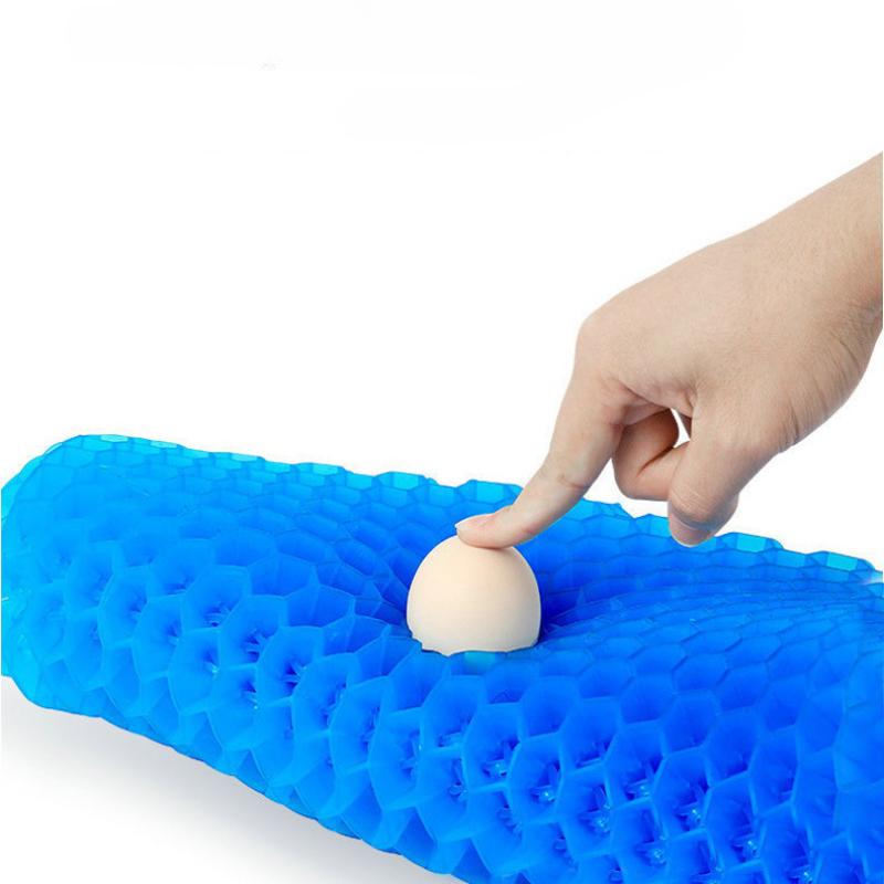 Kühlendes Sitzkissen für Bürogebrauch, Atmungsaktives und Kühlendes Autositzkissen, Sommer-Gesäßpolster, Silikon-Kühlpad.