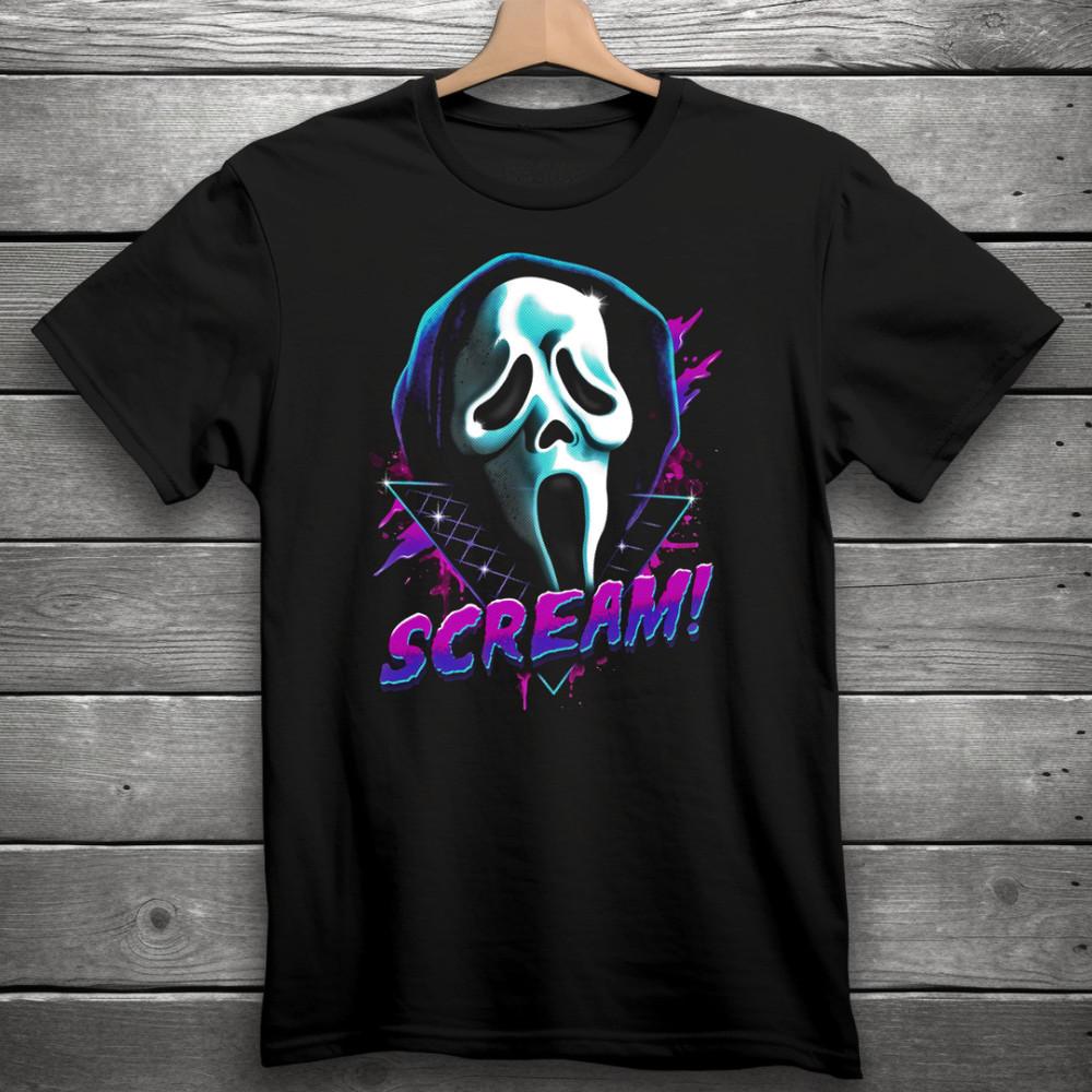 Horror TShirt Black S3XL Scream Unisex T-Shirt XXXXL