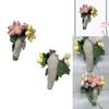 Cute Tulip Potted Plant Plush Toy Figure Bouquet Graduation Gift Doll 40cm