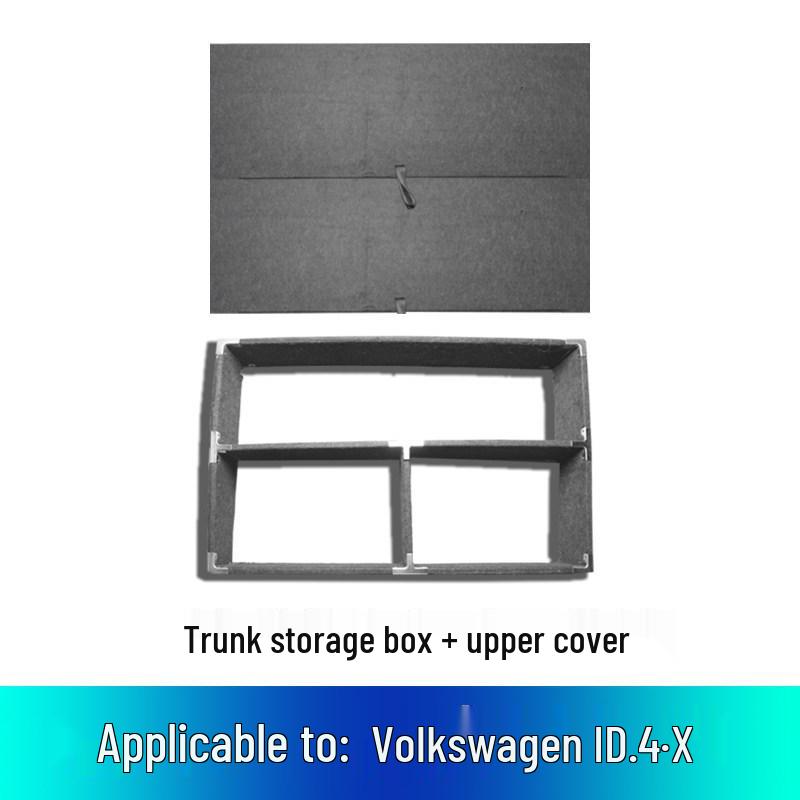 Volkswagen ID.4 Crozz/ID.X/ID.3 Trunk Storage Box - Multi-functional Car Organizer