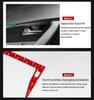 Peugeot 208 Interior Real Carbon Fiber Epoxy Resin Modification Kit Sticker