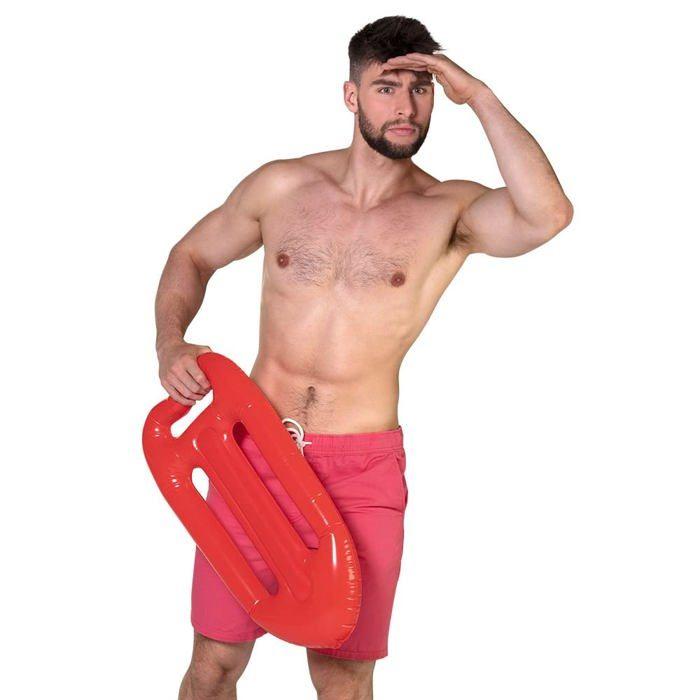 Inflatable Rescue Board - Size 73 Cm - Rescue Float - Rib Wax - Pool Decoration